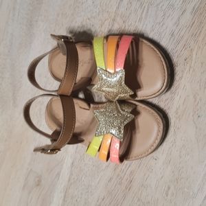 Cute sandals size 8 (toddler)